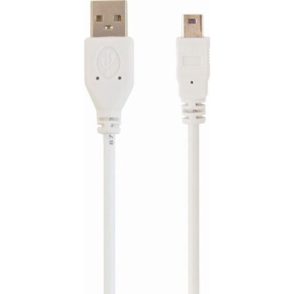 

Кабель Cablexpert mini USB2.0, A-папа/mini USB 5-пин, 0,9м (CC-USB2-AM5P-3)