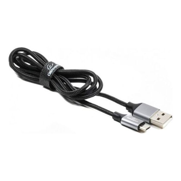 

Кабель Cablexpert micro USB 2.0 A-папа/Micro B-папа, 2.4А (CCPB-M-USB-09BK)