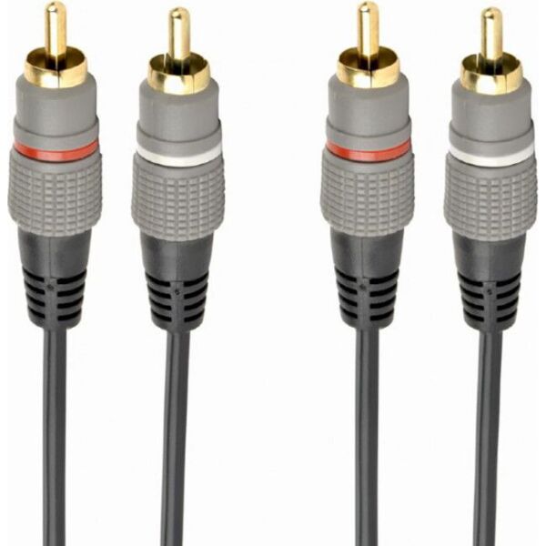 

Кабель Cablexpert 2RCA-2RCA, 2.5м (CCAP-202-2.5M)