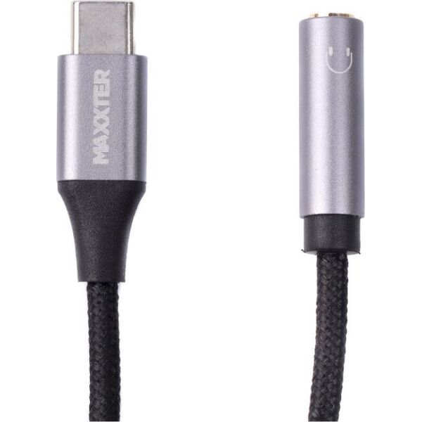 

Адаптер Maxxter Type-C - 3.5 mm CDLA (A-CM34)