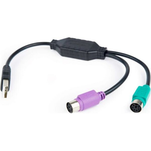 

Кабель Cablexpert USB А-папа/2х PS/ 2. 30см (UAPS12-BK)