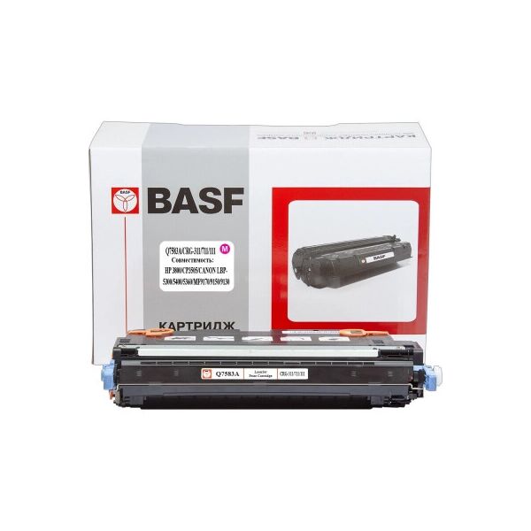 

Картридж BASF HP CLJ 3800 Q7583A Magenta (BASF-KT-Q7583A_CRG711)