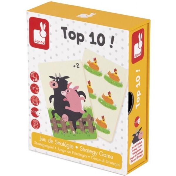 

Настольная игра Janod мемо Топ 10 (J02760)