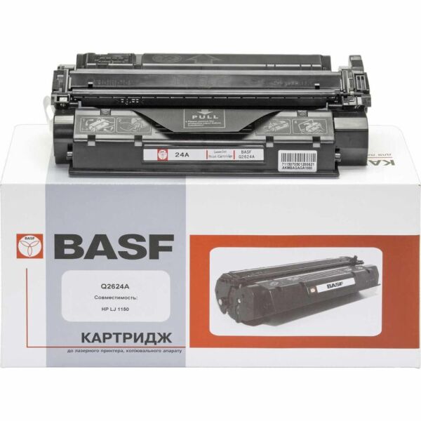 

Картридж BASF для HP LJ 1150 аналог Q2624A (KT-Q2624A)