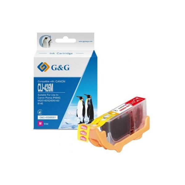 

Картридж G&G Canon CLI-426 Magenta (G&G-4558B001)