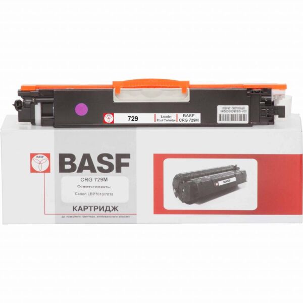

Картридж BASF для Canon LBP 7010C/7018C аналог Canon 729M Magenta (KT-729M)
