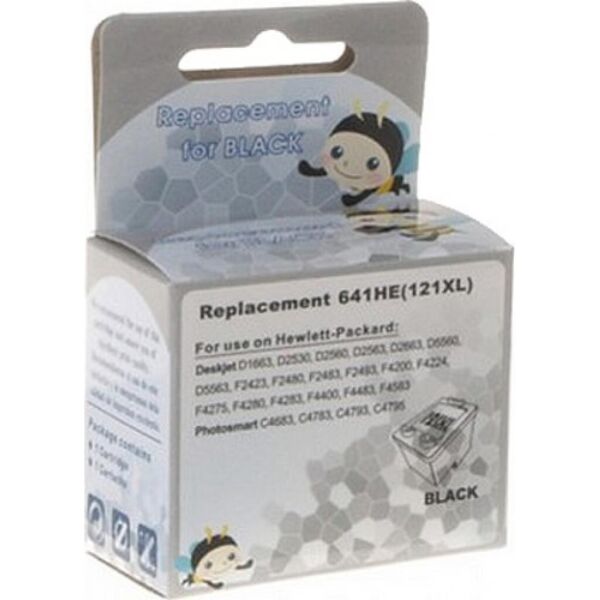 

Картридж MicroJet для HP №121 Black (CC641HE) (HC-I121B)