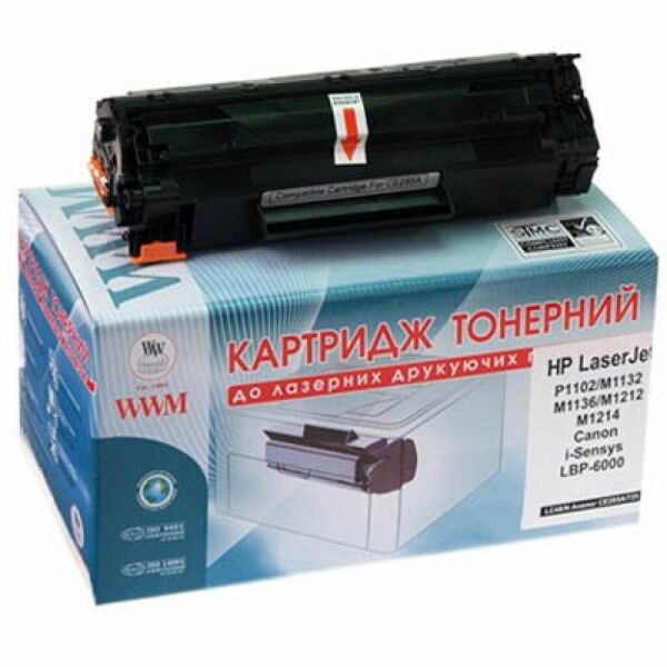 

Картридж WWM для HP LJ P1102/1102w (LC48N)