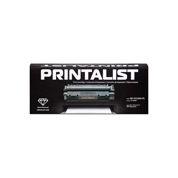 

Картридж Printalist HP LJ M15/16/17, MFP M28/29/30/ CF244A Black (HP-CF244A-PL)