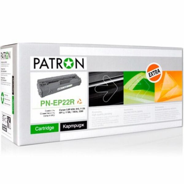 

Картридж PATRON CANON EP-22 Extra (PN-EP22R)