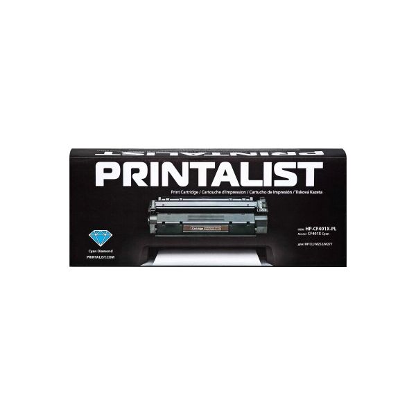 

Картридж Printalist HP LJ M252/M277/ CF401X Cyan (HP-CF401X-PL)