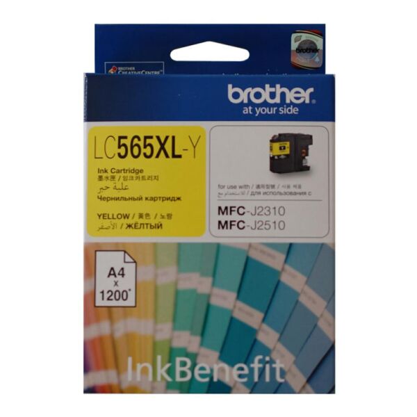 

Картридж Brother MFC-J2310/J3520 XL yellow (LC565XLY)