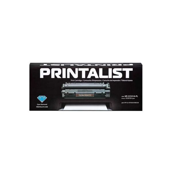

Картридж PRINTALIST HP CLJ CP2025/CM2320, CC531A Cyan (HP-CC531A-PL)
