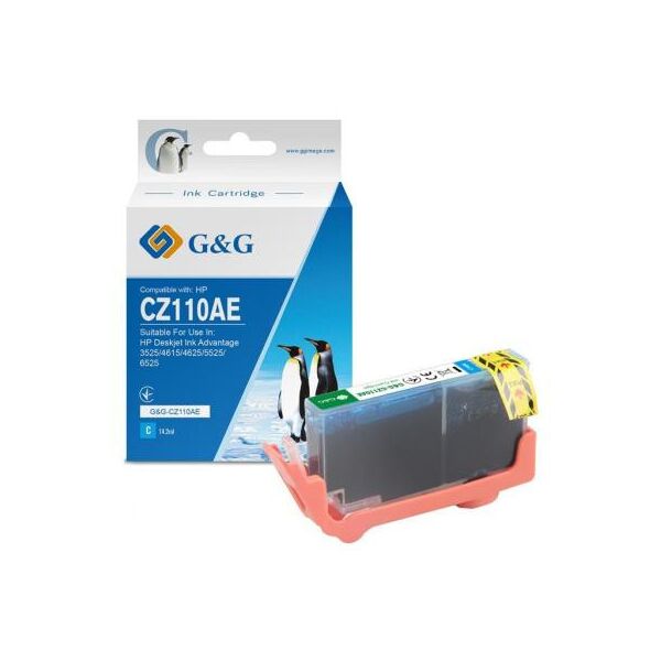 

Картридж G&G HP No.655 Cyan (G&G-CZ110AE)