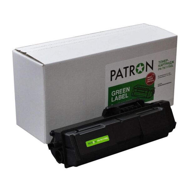 

Тонер-картридж PATRON KYOCERA TK-1170 GREEN Label (PN-TK1170GL)