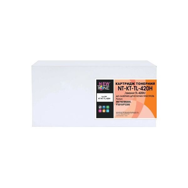 

Картридж NewTone Pantum TL-420H Black, для M6700/M6800, P3010/P330 (NT-KT-TL-420H)