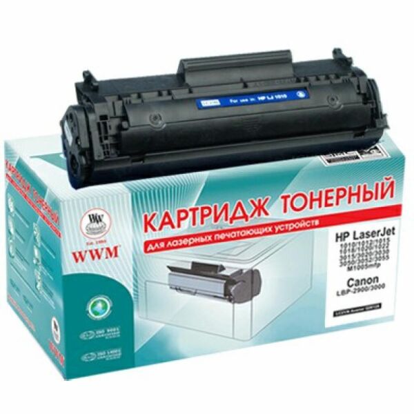 

Картридж WWM для HP LJ 1010/1012/1015/1020/1022 (LC21N)