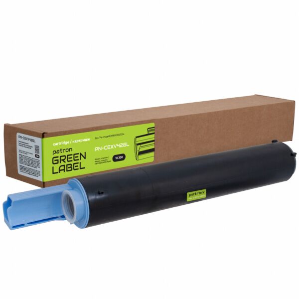 

Тонер-картридж Patron Canon C-EXV42 490 г Green Label (PN-CEXV42GL)