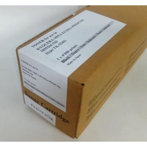 

Тонер-картридж Tomoegawa KYOCERA TK-5240K Black + chip (PY451Y.075K)
