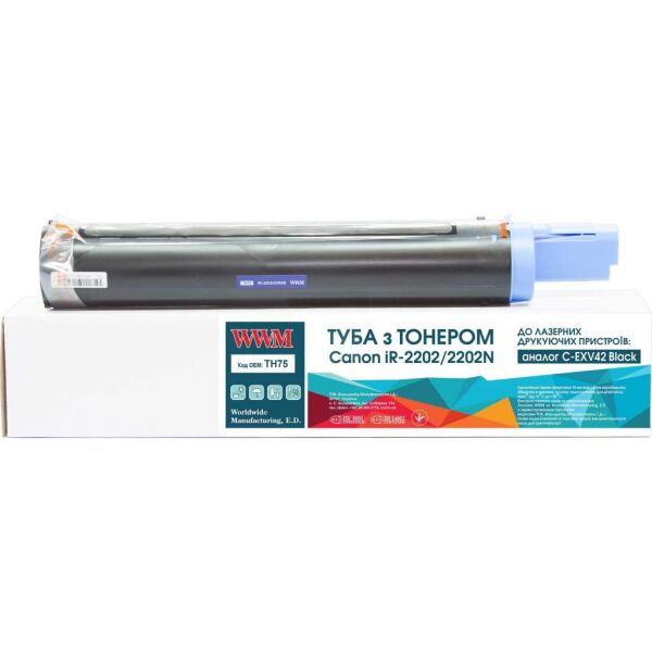 

Тонер-картридж WWM Canon C-EXV42 (TH75)