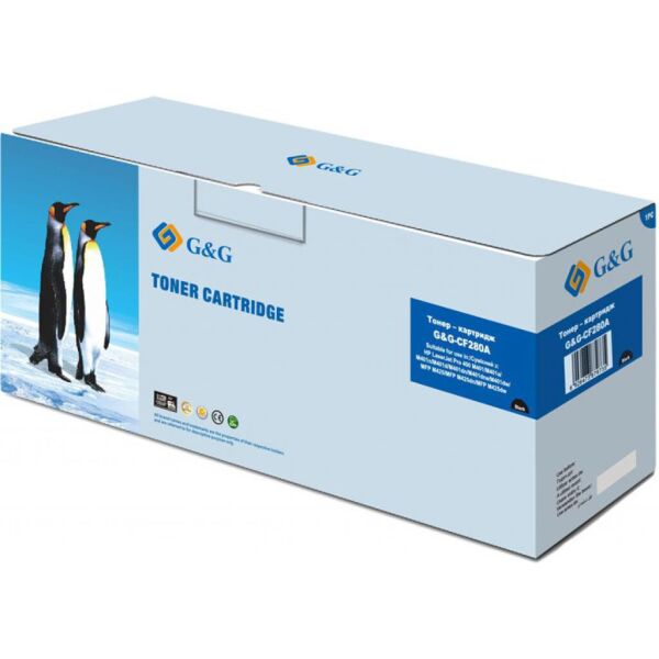 

Картридж G&G для HP LJ M425dn/M425dw/M401 series Black (G&G-CF280A)