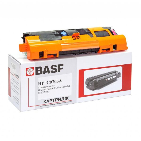 

Картридж BASF для HP CLJ 1500/2500 аналог C9703A Magenta (KT-C9703A)