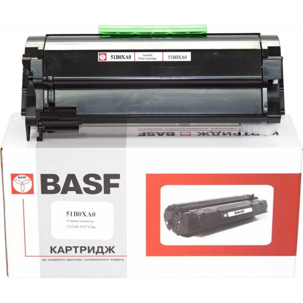 

Тонер-картридж BASF Lexmark MS517/617dne , 51B0XA0 Black (BASF-KT-51B0XA0)