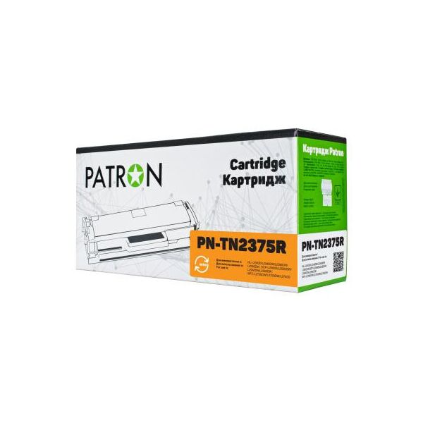 

Картридж PATRON BROTHER TN-2375 Extra (PN-TN2375R)