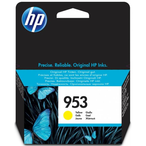 

Картридж HP DJ No.953 Officejet Pro 8210/8710/8720/8725/8730 Yellow, 700 (F6U14AE)