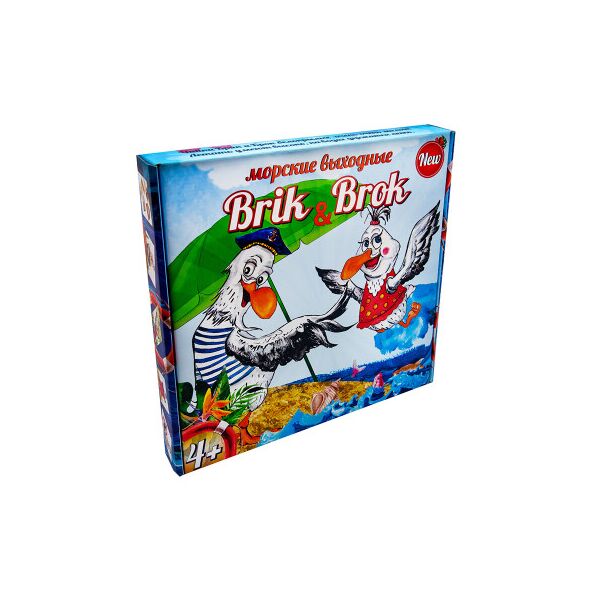 

Настольная игра Strateg Brik and Brok Морские выходные (русский язык) (30202)