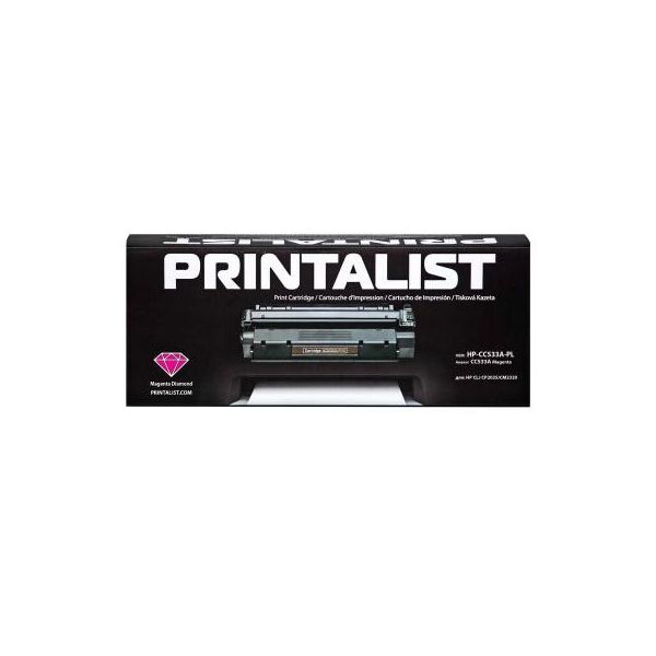 

Картридж PRINTALIST HP CLJ CP2025/CM2320, CC533A Magenta (HP-CC533A-PL)