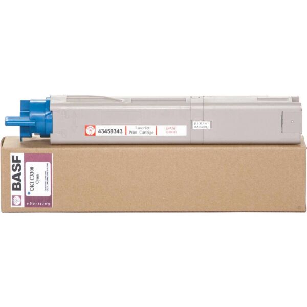 

Картридж BASF для OKI C3300/3400 аналог 43459343 Cyan (WWMID-78302)