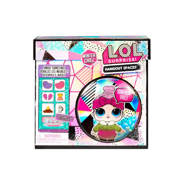 

Кукла L.O.L. Surprise! серии Маленькие комнатки - Шале с камином Милой Крошки (576624)