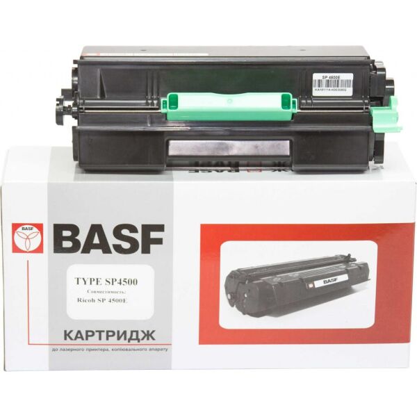 

Тонер-картридж BASF Ricoh Aficio SP3600/3610 Black 407340 (KT-SP4500E)