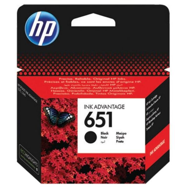 

Картридж HP DJ No.651 black Ink Advantage (C2P10AE)