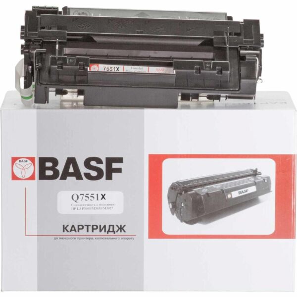 

Картридж BASF HP LJ P3005/M3027/M3035/Q7551X (KT-Q7551X)