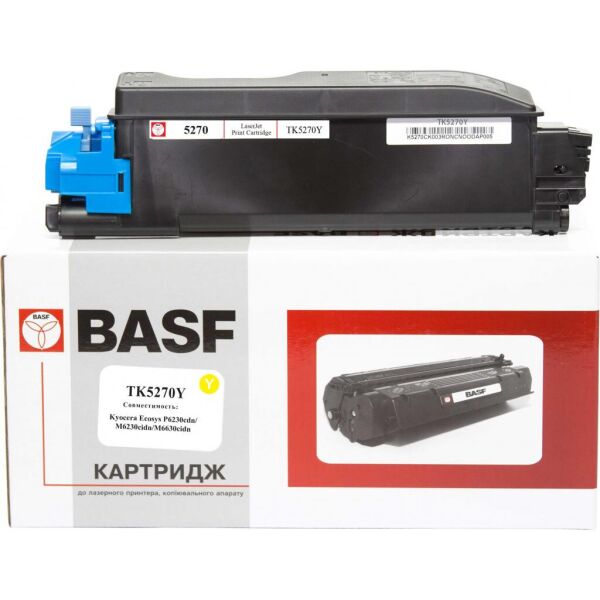

Тонер-картридж BASF KYOCERA TK-5270Y 1T02TVANL0 (KT-1T02TVANL0)