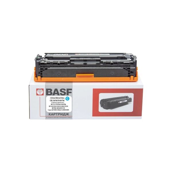 

Картридж BASF HP CLJ CP1525n/CE321A/CB541A/CF211A Cyan (BASF-KT-CE321A-U)