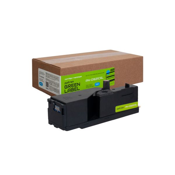 

Тонер-картридж Patron Xerox 106R01631 Green Label, Cyan (PN-01631CGL)