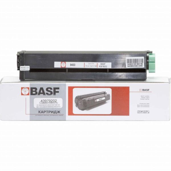 

Тонер-картридж BASF OKI B410/430/440 , 43979107 (KT-OKIB410)