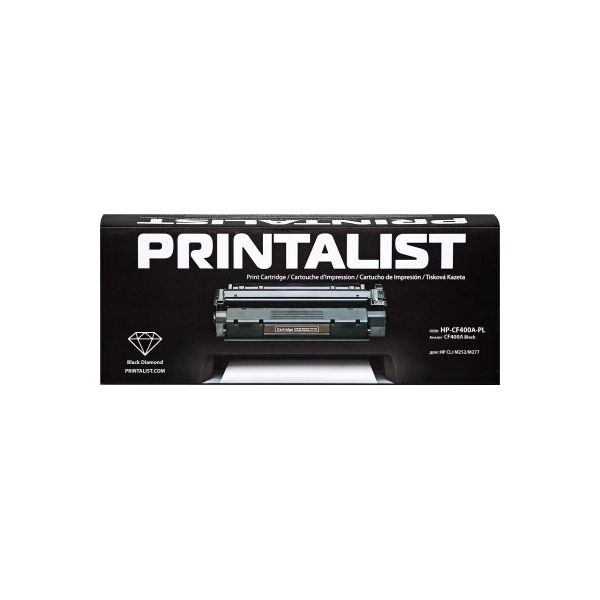 

Картридж Printalist HP LJ M252/M277 CF400A Black (HP-CF400A-PL)