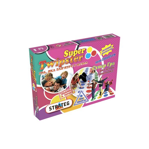 

Настольная игра Strateg Super Twipster укр. (11386)