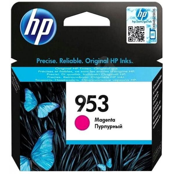 

Картридж HP DJ No.953 Officejet Pro 8210/8710/8720/8725/8730 Magenta, 70 (F6U13AE)