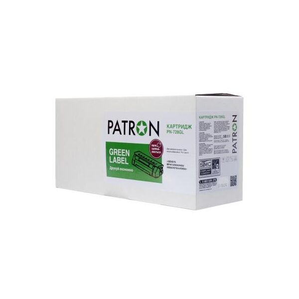 

Картридж PATRON CANON 728 GREEN Label (PN-728GL)