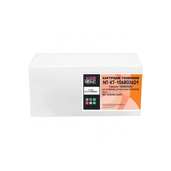 

Картридж NewTone Xerox WC 3335/WC3345V 106R03624 Black (NT-KT-106R03624)