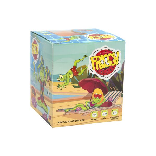 

Настольная игра Strateg Froggy Pool (украинский язык) (30352)