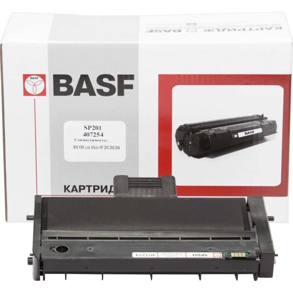 

Тонер-картридж BASF Ricoh Aficio SP201/SP203/SP204, Black 407254 (KT-SP201-407254)