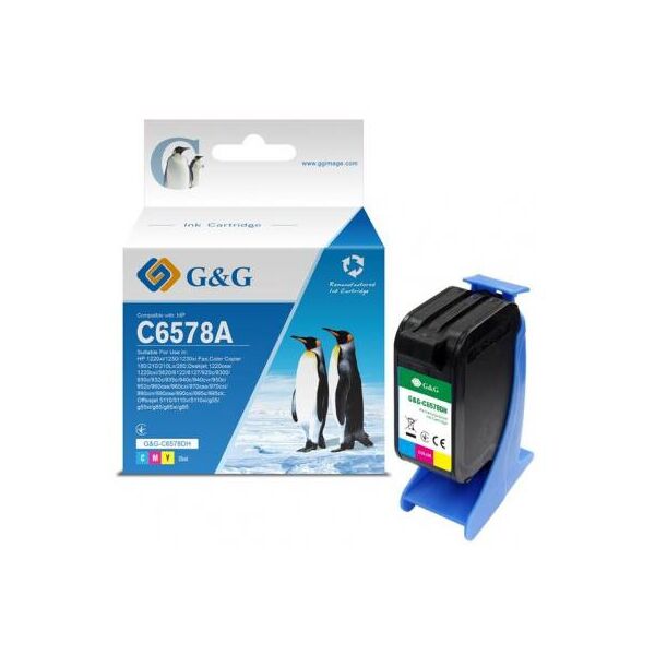 

Картридж G&G HP No.78 color, 19ml (GG-C6578DH)