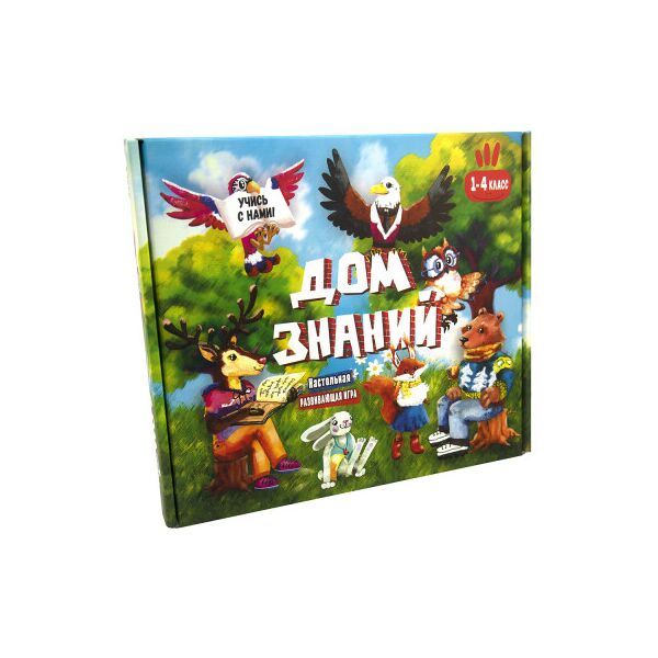 

Настольная игра Strateg Дом знаний (русский язык) (30316)