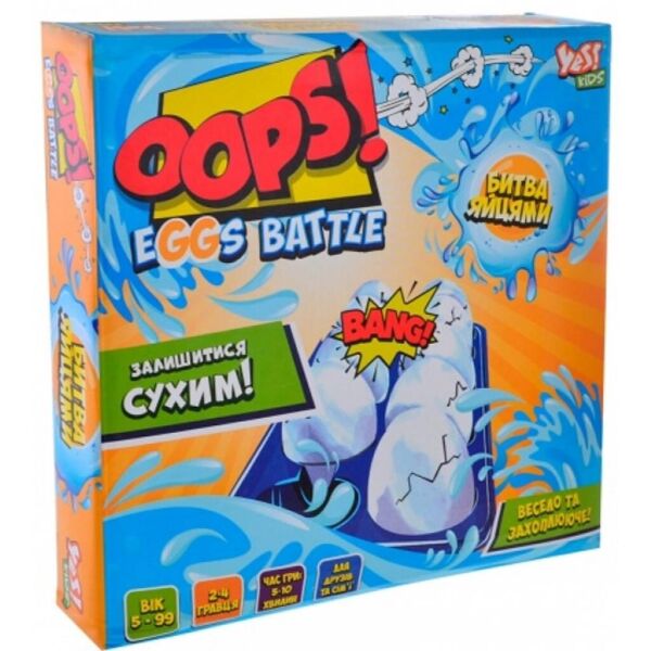 

Настольная игра Yes Kids Oops! Битва яйцами! (953765)